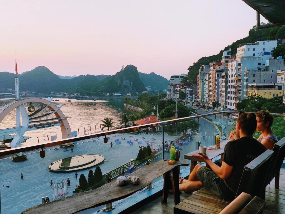 Catba Pod Hostel - Restaurant And Rooftop Bar Dong Khe Sau Exteriör bild