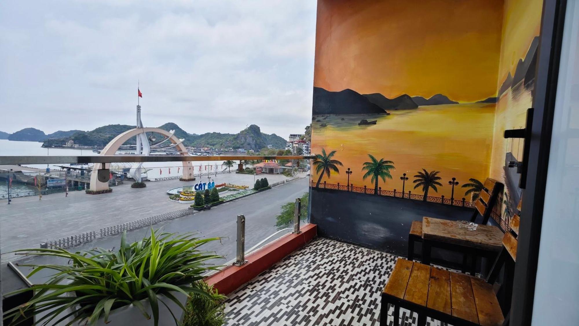 Catba Pod Hostel - Restaurant And Rooftop Bar Dong Khe Sau Exteriör bild